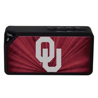 AudioSpice NCAA Oklahoma Sooners BX-100 Bluetooth Speaker, Black