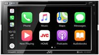 JVC KW-V950BW Compatible with Apple CarPlay, Wireless Android Auto 2-DIN CD/DVD AV Receiver, High-Resolution Audio