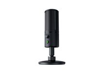 Razer Seiren X USB Streaming Microphone: Professional Grade - Built-In Shock Mount - Supercardiod Pick-Up Pattern - Anodized Aluminum - Matte Black