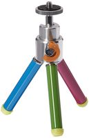 Polaroid 8" Color Heavy Duty Mini Tripod With Pan Head With Tilt For Polaroid Z2300, Z340 Digial Instant Print Cameras (Silver)