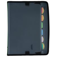 Five Star Expanding File, 7-Pocket Expandable Folder, Zipper Closure, Customizable, Color Selected for You, 1 Count (35170)