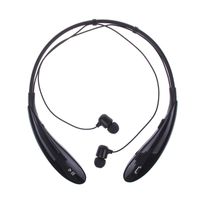 Brothrthood Generic Wireless Bluetooth V4.0+EDR HB-800 Neckband Sport Stereo Universal Headset Headphone for Smartphone (Black)