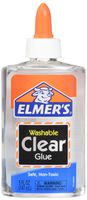 Elmer's E305  Washable School Glue, 5 oz Bottle, 2 Pack, Clear