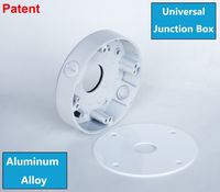 Universal Security Camera Mount Junction Box For Most Bullet & Dome camera