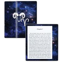 MightySkins Skin Compatible with Amazon Kindle Oasis 7" (9th Gen) - Aries | Protective, Durable, and Unique Vinyl Decal wrap Cover | Easy to Apply, Remove, and Change Styles | Made in The USA
