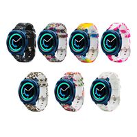 Tkasing for Sumsung Gear Sport Band/Gear S2 Classic Bands/Huawei Watch 2 /Garmin Vivoactive 3-20mm Silicone Watch Band Replacement Strap Fitness Wristband for Samsung Gear Sport Women Men (Pack-7)