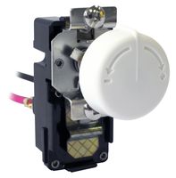 King Electric TKIT-1BW Single-Pole Built In Thermostat Kit, White