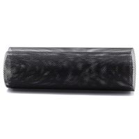 AUTOT 40"x13" Car Grill Mesh 20x10mm Aluminum Alloy Grille Mesh Sheet Rhombic Type Black