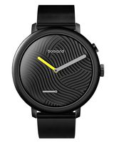 Booland Minimalist Smart Watch Hybrid Smartwatch Fitness Tracker for Men & Women - Black