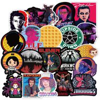 100PCS Stranger Things Stickers for Water Bottles.Laptops Sticker,Waterproof Vinyl Decal Sticker for Phone,Computer,Hydro Flasks,Cars,Bicycles,Mac Book,ski, PS4, Xbox ONE....