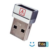 【10% Off】AuthenTrend Nano USB Fingerprint Reader | Windows 10 Hello Biometric Fingerprint Scanner For Password-free Convenience | 360° Touch Instant Recognition For Secure Sign-in | Compact PC Dongle