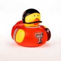 BSI NCAA Texas Tech Raiders 4" All Star Duck4 All Star Duck, Red, One Size
