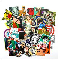 CHSTAR Funny Laptop Stickers, Computer Sticker for Water Bottles, Hydro Flask, Guitar, Bike, Skateboard Stickers Waterproof Vinyl Decals Stickers, Best Gift for Adult,Children,Teen 50pcs Pack