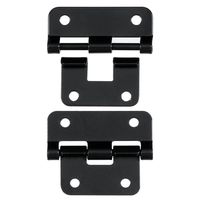 Reliable Hardware Company RH-1225BK-2-A Black Take-Apart/Lift Off Hinge - Set of 2