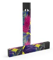 Summer Skin-kit for The Pax JUUL (JuulLabs) Vaping Device (Skin Only) - Hype Fluorescent Summer Pineapple Pattern