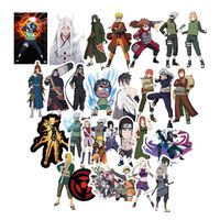 Bowinr Naruto Car Stickers, Anime Naruto Shippuden Bumper Sticker for Phone, MacBook, Laptop, Car, Lugguage, Skateboard and More(100 pcs)