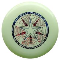Discraft 175 gram Ultra Star Sport Disc, Nite Glo