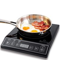 Duxtop 1800W Portable Induction Cooktop Countertop Burner, Black
