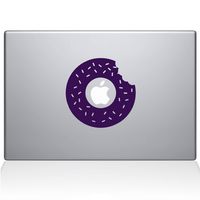 The Decal Guru 2060-MAC-15X-LAV Donut Sprinkles Decal Vinyl Sticker, Lavender, 15" MacBook Pro (2016 & Newer)