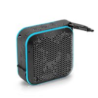 Portable Waterproof Bluetooth Speaker with FM Radio, IPX7 Waterproof Speaker Bluetooth Wireless Small Portable Speaker TWS Stereo 10H Playtime for Shower Bath Pool Boat Beach Home Party Travel 2019