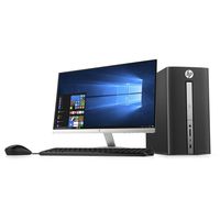 Newest HP Flagship Pavilion 570 High Performance Desktop PC and 23in Monitor Bundle - Intel Core i3-7100 3.9 GHz, 8GB RAM, 1TB HDD 7200 RPM, DVD Burner, Bluetooth, Win 10 (Renewed)