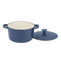 Cuisinart CI630-20BG 3 Qt Casserole, Covered, Enameled Provencial Blue
