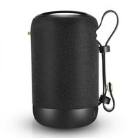 Bluetooth Speakers 5.0, 20W Portable Speaker with Deep Bass, IPX56 Waterproof, Dual Drivers, Built in Mic, TF/AUX/USB, Auto Off, Perfect Speakers Bluetooth Wireless for Phone TV Outdoor Gift(Black)