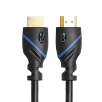 120 FT (36.5 M) High Speed HDMI Cable Male to Male with Ethernet Black (120 Feet/36.5 Meters) Built-in Signal Booster, Supports 4K 30Hz, 3D, 1080p and Audio Return CNE618586