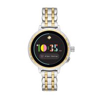kate spade new york Women's Scallop 2 Touch-Screen Watch with Stainless Steel Strap, Multi, 16 (Model: KST2012)