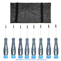 GogoFix Precision Torx Star Screwdriver T3 - TR10 Set, 8-Piece