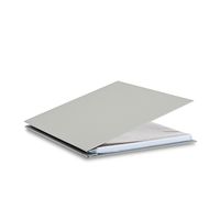 Pina Zangaro Bex 11x14 Portrait Screwpost Binder Gray, Includes 20 Pro-Archive Sheet Protectors (34059)