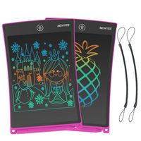 LCD Writing Tablet, NEWYES 8.5Inch Colorful Screen Drawing Doodle Board