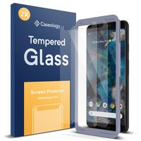 Caseology Screen Protector for Google Pixel 3 Tempered Glass (2018) - 2 Pack