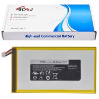 RDSJ P706T Laptop Battery Compatible Venue 8 T02D 3830 8" Tablet Venue 7" 16 GB Tablet 0CJP38 3.7V 15.17Wh with Tools
