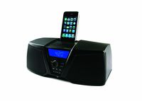 KICKER 09IK150 iKICK Digital Stereo System for iPod/iPhone with AM/FM Tuner and Alarm (Black)
