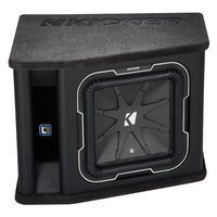 Kicker 41VL7122 12-Inch (30cm) Subwoofer in Vented Enclosure, 2-Ohm, 900W