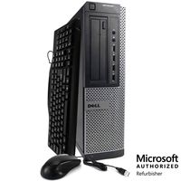 Dell Optiplex 9010 Desktop PC, 3.2 GHz Intel Core i5-3470, 16GB RAM, 2TB HDD, SSD, Monitor, Keyboard/Mouse, WiFi, BT, DVD-RW, Windows 10 (Renewed)