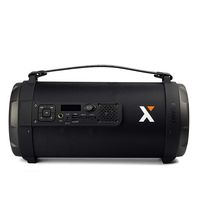 Premium Quality Portable Wireless Bluetooth Speaker | Wireless Stereo Pairing | RGB Light | Durable Design for Home, Travel, Outdoors, Camping, Beach, and Poolside | FM Radio w Mic Input for Karaoke