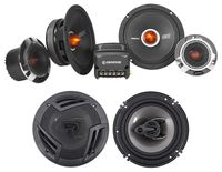 Memphis Audio SRXP62C SRX Pro 6.5" Component+(2) 6.5" Coaxial Car Audio Speakers