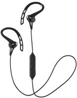 JVC Wireless Sports Ear Clip Headphones, Bluetooth Connectivity, Sweat Proof IPX2, Pivot Motion Fit - HAEC20BTB (Black)