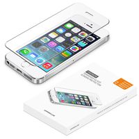 [2 Pack] UPPERCASE Designs Premium Anti-Scratch 2.5D Round Edge Case Friendly Tempered Glass Screen Protector, Compatible with iPhone 5/5S/SE [4.0 inch Screen]