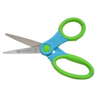 Westcott Soft Handle Kids Scissors with Anti-Microbial Protection, Assorted Colors, 5" Pointed (14597-030)