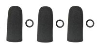 Three (3) Replacement windscreens for David Clark and Crystal Mic Pro headsets