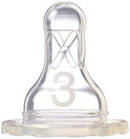 Dr. Browns Natural Flow Level 3 Standard Nipple - 2 Nipples