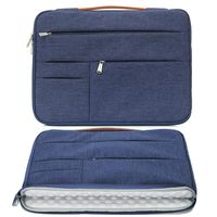 KINGSLONG 15 15.6 Inch Laptop Sleeve Case Bag, Slim Lightweight Laptop Computer Notebook Ultrabooks Carrying Case Handbag Cover for Men Women Fit for Acer Asus Dell Lenovo HP Toshiba ect, Blue
