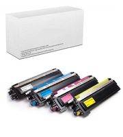 Generic Toner Cartridges Compatible w/ Brother TN-210 TN210 Combo - 4pk (BCMY) for HL-3040CN HL-3070CW