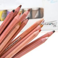 12 Professional Soft Pastel Pencils Wood Skin Tints Pastel Colored Pencils For Drawing School Colored Stationery