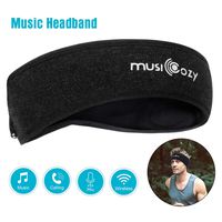 Bluetooth Sleep Headphones Eye Mask, Wu-minglu Sleep Mask Bluetooth Sleeping Headphones Headband Headphones for Sleeping Sleep Headphones Bluetooth Headbands Noise Cancelling,Black