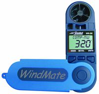 WeatherHawk WM-200 WindMate Hand-Held Wind Meter, Blue