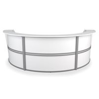 OFM Core Collection Marque Series Triple-Unit Reception Station, in White (55293-WHITE)